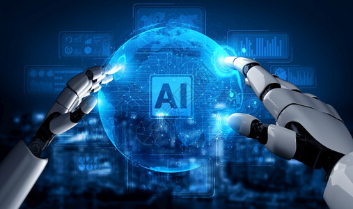 3d提供人工智能对机器人和的开发进行研究以促人们的未来生活数字据挖掘和计算机大脑的器学习技术设计